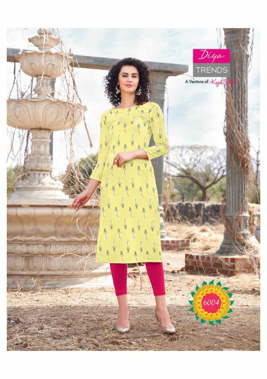 Gardencity Vol-6 Straight Print Wholesale Kurti Gardencity Vol-6 Straight Print Wholesale Kurti